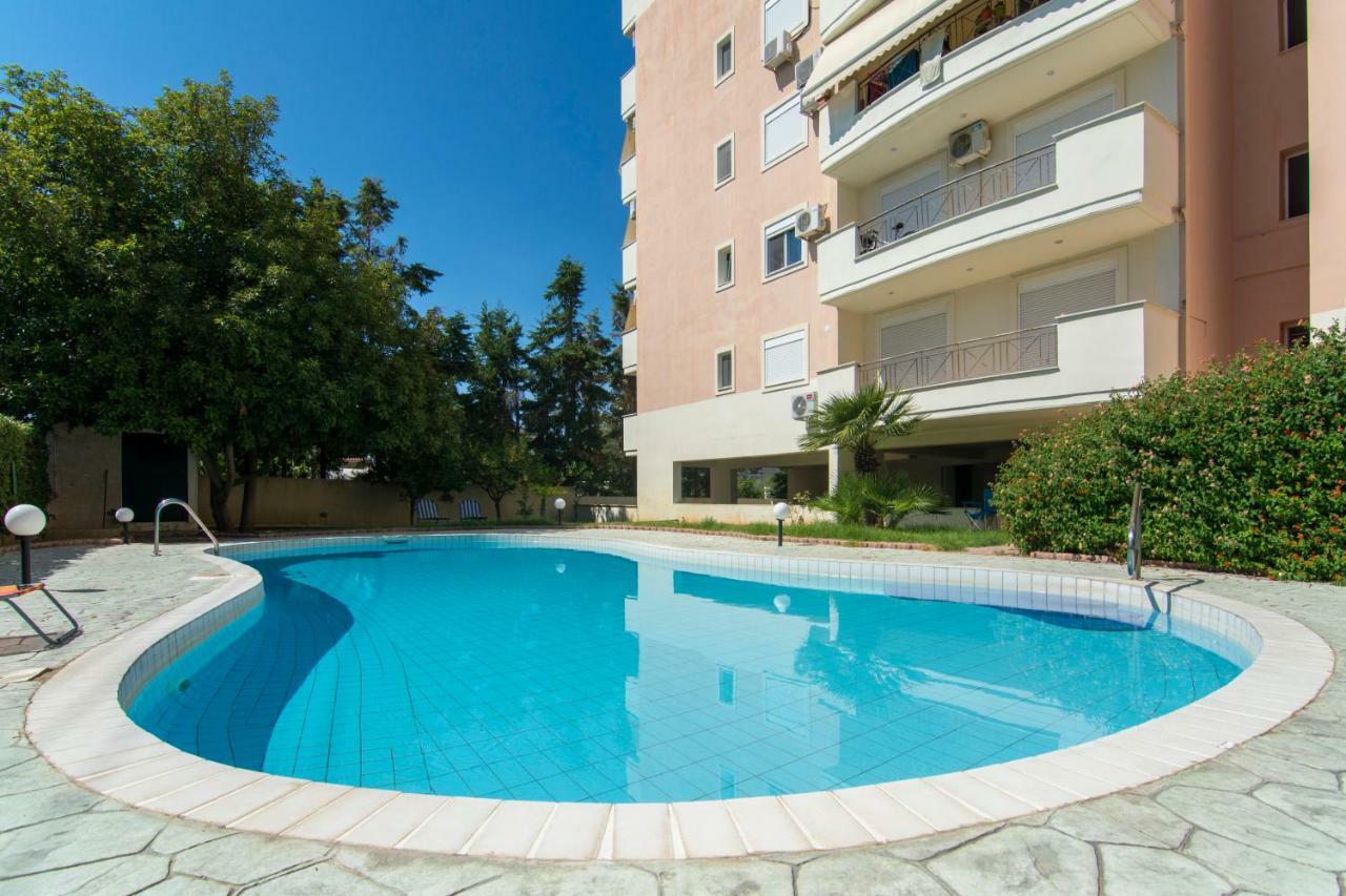 Lovely Apartment Xylokastro 2Nd Floor Exteriör bild
